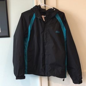 Black Coleman Rain Jacket - L/XL